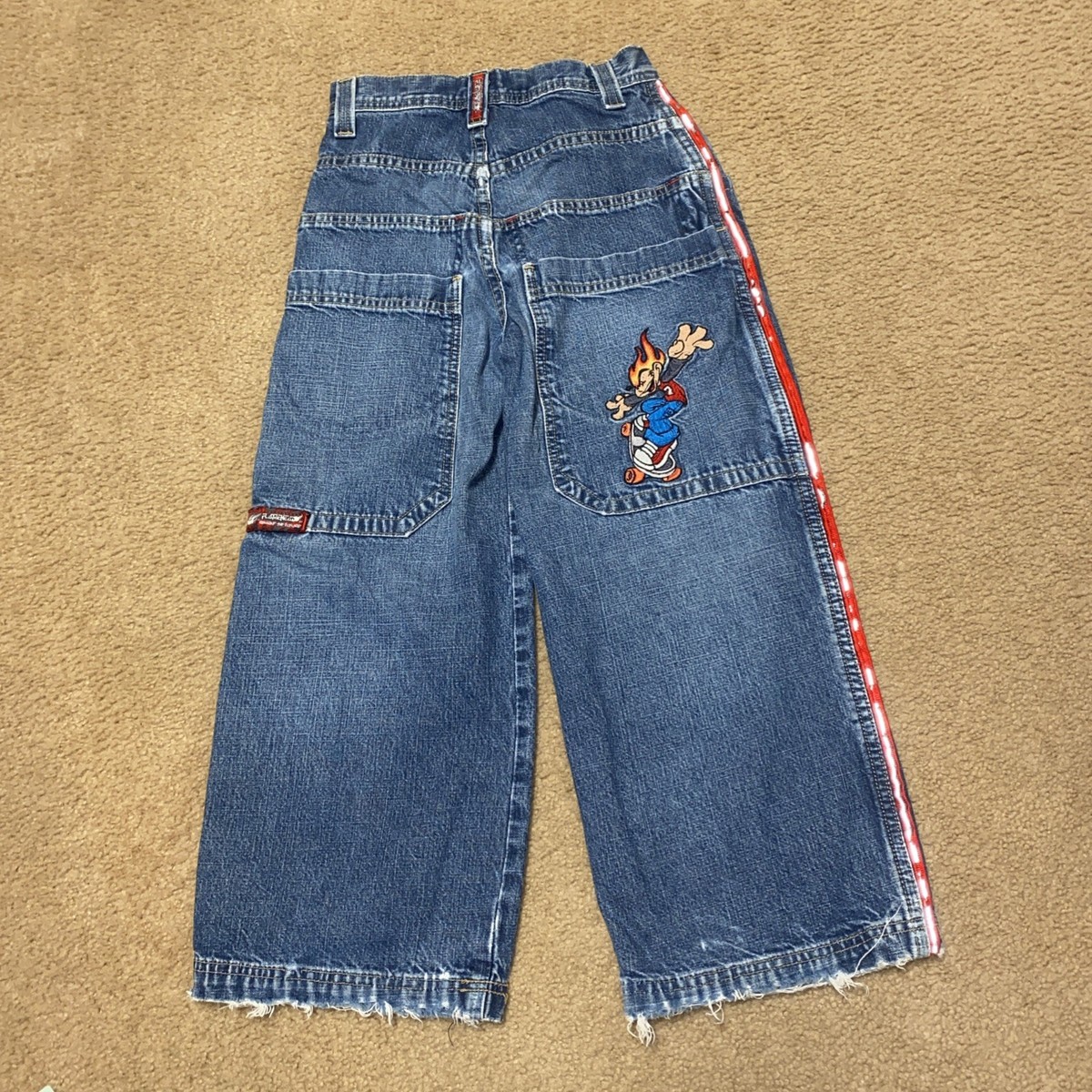 Jnco Jeans Flamehead Youth Vintage Size 8 | eBay