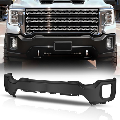 Black Steel Front Bumper For 2020-2023 GMC Sierra 2500 HD 3500HD W/O Senser Hole