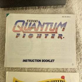 Kabuki Quantum Fighter NES Boxed Complete w/ Manual
