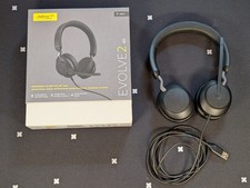 Jabra Evolve2 40 Stereo Headset MS Teams, USB-A - Black