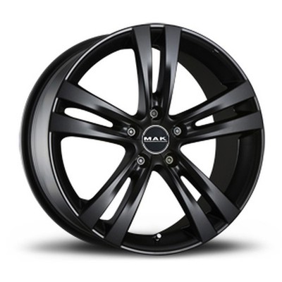 Alufelgen MAK ZENITH 16'' 7J 5x120 ET 44 72.6 GLOSSY BLACK