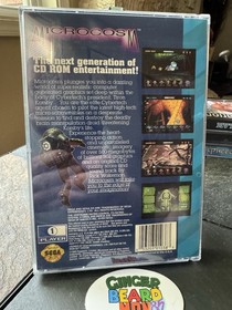 Microcosm, Sega CD,  w Manual + Foam + Registration Card, Untested