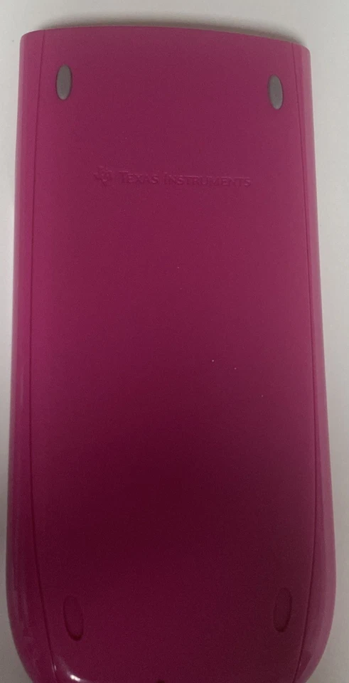 Texas Instruments TI-84 Plus Silver Graphing Calculator Maroon - Read Details - Image 4 of 4