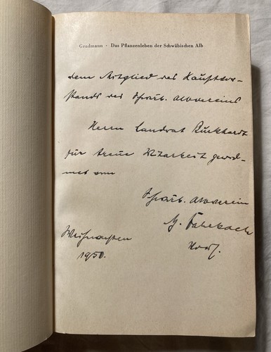 Konvolut Schwäbischer Albverein 1921/59/53/69 - 1950 signiert Georg Fahrbach RAR - Bild 2 von 6