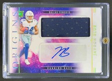 Jaydon Blue 2025 Panini Origins Rookie Jumbo Patch Auto RC Cowboys