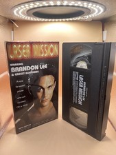 Laser Mission VHS Action Thriller Brandon Lee Laser Mission Action Thriller