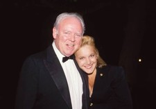 Carroll O'Connor and Danielle Brisebois September 1987 TV Old Photo 5