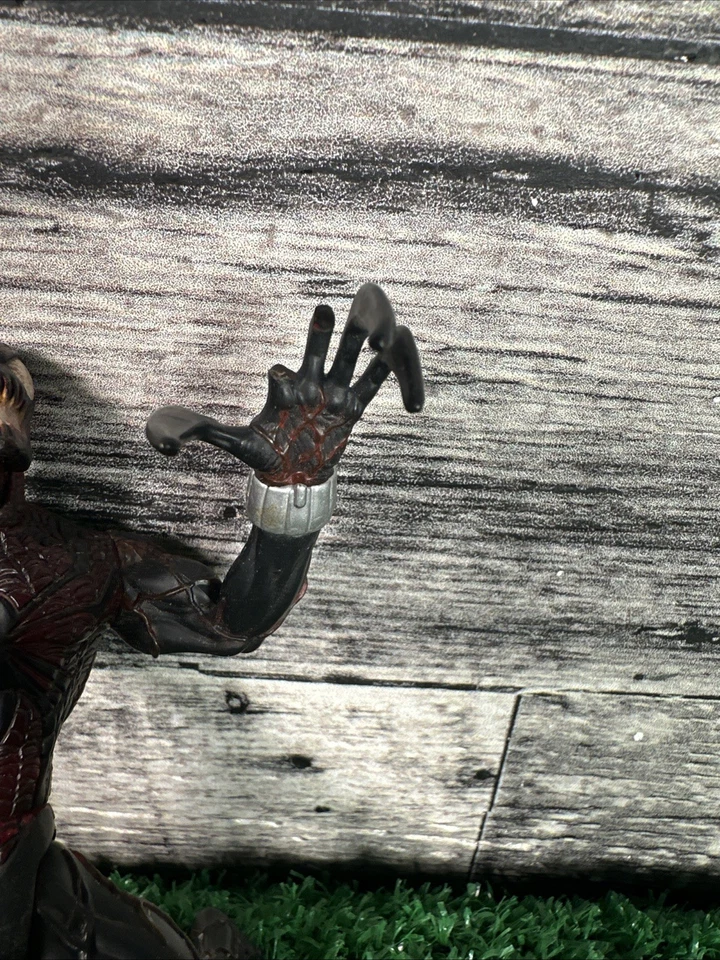 1997 Marvel Spider-Man Along Came A Spider Spider-Carnage boneco Toybiz vintage. - Imagem 2 de 4