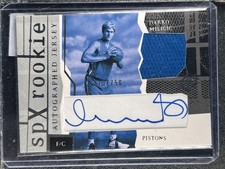 Milicic, Darko - 2003-04 SPx - Swatch/Autograph - 370/750