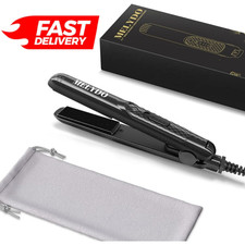 Mini Hair Straighteners, Ceramic Mini Straightener for Short Hair/Bangs, Travel