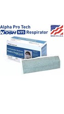 Alpha Protech N95 respirator NIOSH approved - Box of 35 Face Masks - Made in USA