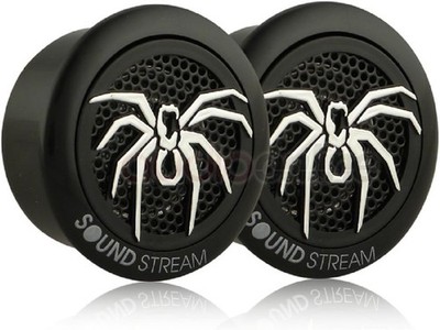  Soundstream TWS.3N 1'' PEI Dome Neodymium Car Audio Tweeters NEW Tweeter PAIR