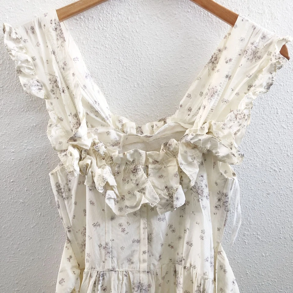 GUNNE SAX Floral Print Maxi Dress Size 7 - Image 3 of 4