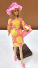 Vintage 1965 Mattel Francie Barbies Cousin Straight Leg Doll 'Sunspots'  Outfit