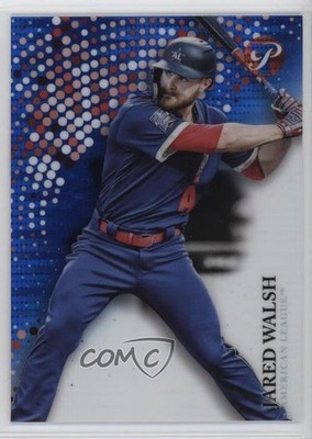 2022 Topps Pristine Blue Pristine Pulsar Refractor 36/75 Jared Walsh #262 0q3
