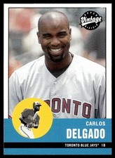 2001 Upper Deck Vintage Carlos Delgado Toronto Blue Jays #30