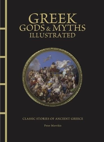 Peter Mavrikis - Greek Gods Myths Illustrated - Hardback - G245Z-image