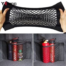 Car Back Rear Trunk Bag Organizer Mesh Net Auto Seat Back Storage Bag Pocket Uni