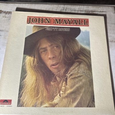 John Mayall Empty Rooms 1969 LP Vinyl Record VG+/VG Ultrasonically Cleaned