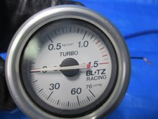 Blitz Racing Turbo Boost Gauge Tested Daihatsu Move L902s Rare Discontinued
