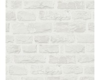 Vliestapete 38637-2 Natural Living Steinoptik Grau