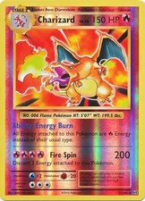 Charizard - 11/108 - Pokemon Evolutions XY Reverse Holo Rare Card MP