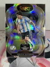 2025-26 Panini Select Mezzanine Level Silver Prizm #159 Julian Alvarez Argentina