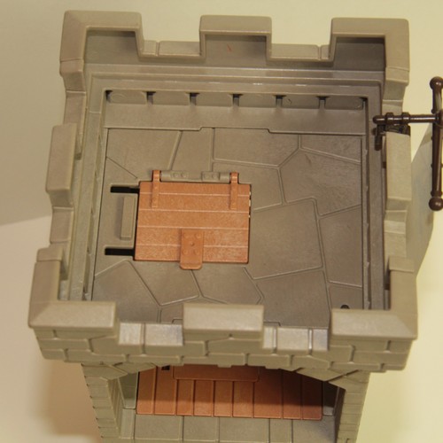 🛡️ Playmobil Parte Castello Cavalieri Leoni - Trappola Porta Torre Sezione Parete - 4865 - Foto 3 di 5