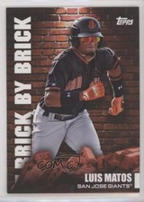 2022 Topps Pro Debut Brick by Brick Luis Matos #BB-18 00br