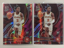 2021-22 Spectra Asia #148 Sharife Cooper Red Hyper Prizm Lot 2 RC