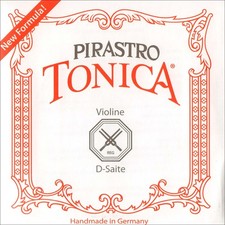 Tonica Violin D String - silver/synthetic: Me...