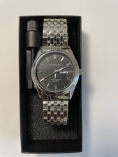 KINGNUOS Mens Quartz Dress Wristwatch Gray Di...