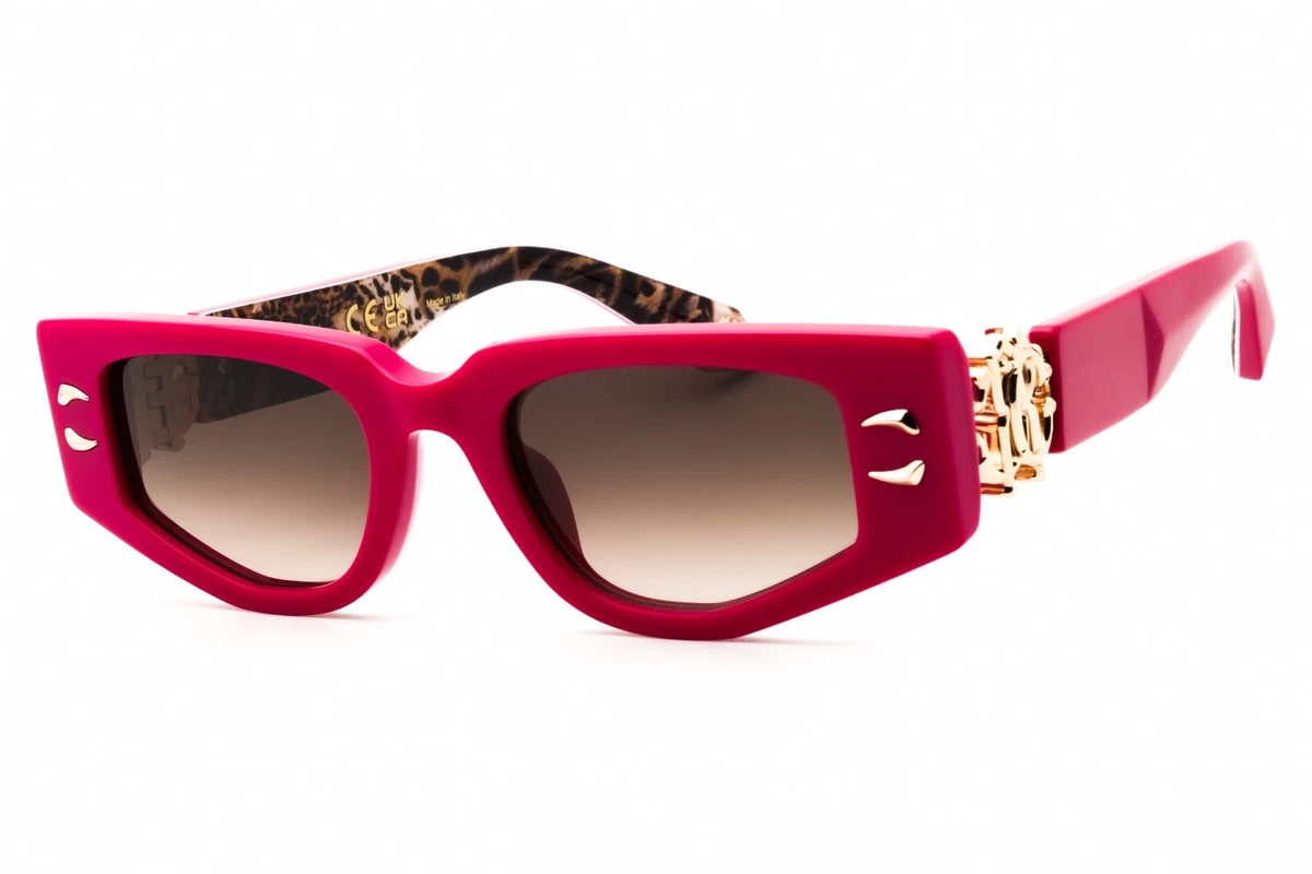 Roberto Cavalli Pink Cat-Eye Sunglasses Roberto Cavalli Cat Eye Sunglasses Pink for Women for sale  main image 3