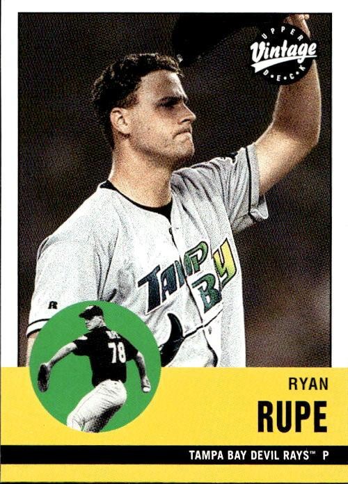 Ryan Rupe 2001 Upper Deck #44 Tampa Bay Devil Rays