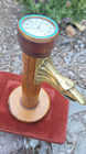 Unique Folk Art Pocket Watch or Jewelry Stand - Wood - Brass - San Francisco, CA — photo 7