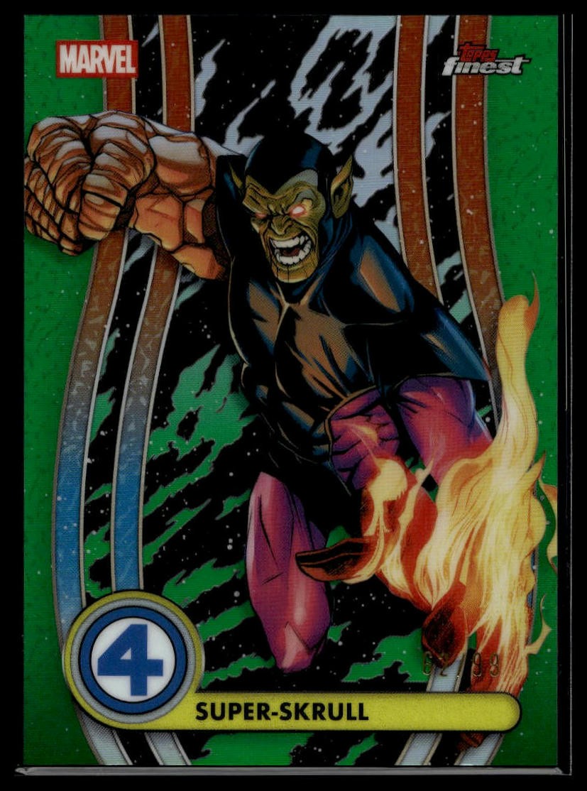 2026 Topps Finest Fantastic Four Super-Skrull #043 /99