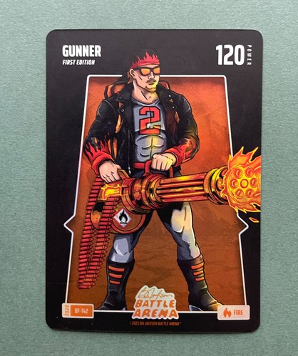 2026 Bo Jackson Battle Arena Gunner `Gunnar Henderson` Battlefoil Fire #BF-142