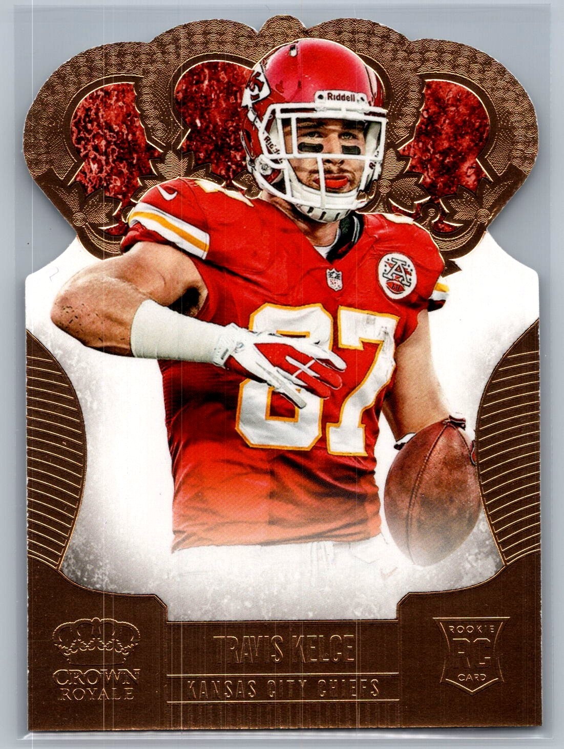 2013 Panini Crown Royale - Travis Kelce #194 (RC) - NM *TEXCARDS*