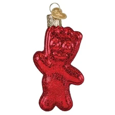 Old World Christmas Glass Christmas Ornament, Glistening Sour Patch Kid Candy