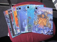 Fathom comic lot #1 & up with variants, 1998 Michael Turner, NM