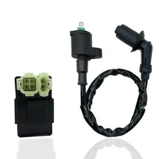 CDI BOX & IGNITION COIL SPARK PLUG WIRE FOR HONDA XR 50 R XR50R 2000 - 2003 