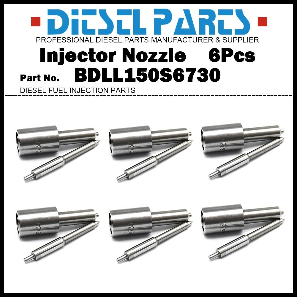 6x Fuel Injector Nozzle Tip 5621777 2645C612 BDLL150S6730CF for