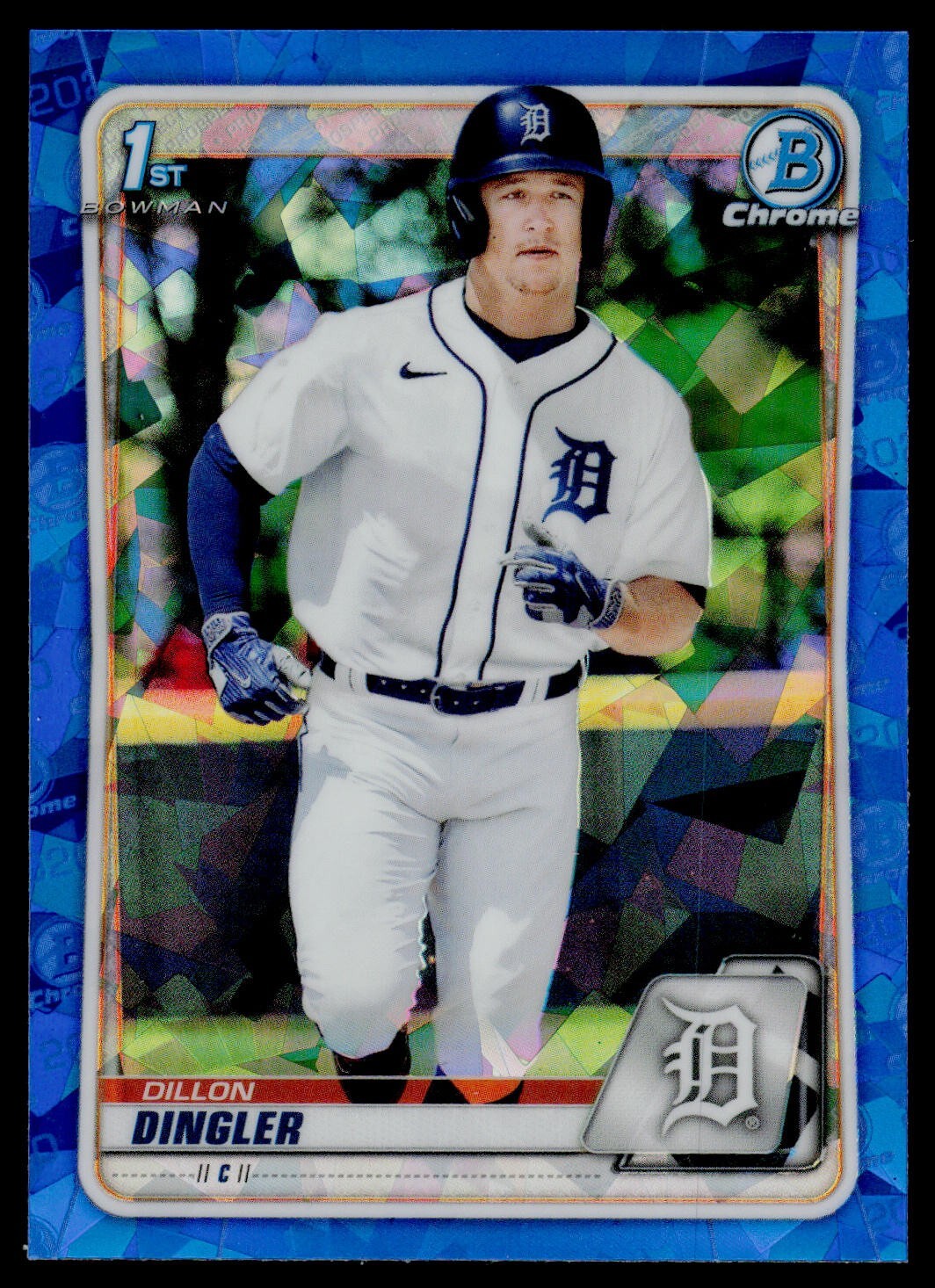 2020 Bowman Chrome Sapphire - Dillon Dingler #BD-144 Tigers