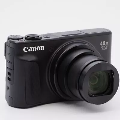Canon PowerShot SX740 HS 20.3MP 4K Digital Camera 40x Optical Zoom - Black Canon PowerShot SX740 HS 20.3MP 4K Digital Camera 40x Optical Zoom - Black