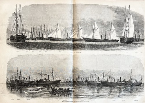 Miglior giornale completo originale 1861-1865 illustrato guerra civile SETTIMANALE DI HARPER - Foto 4 di 11