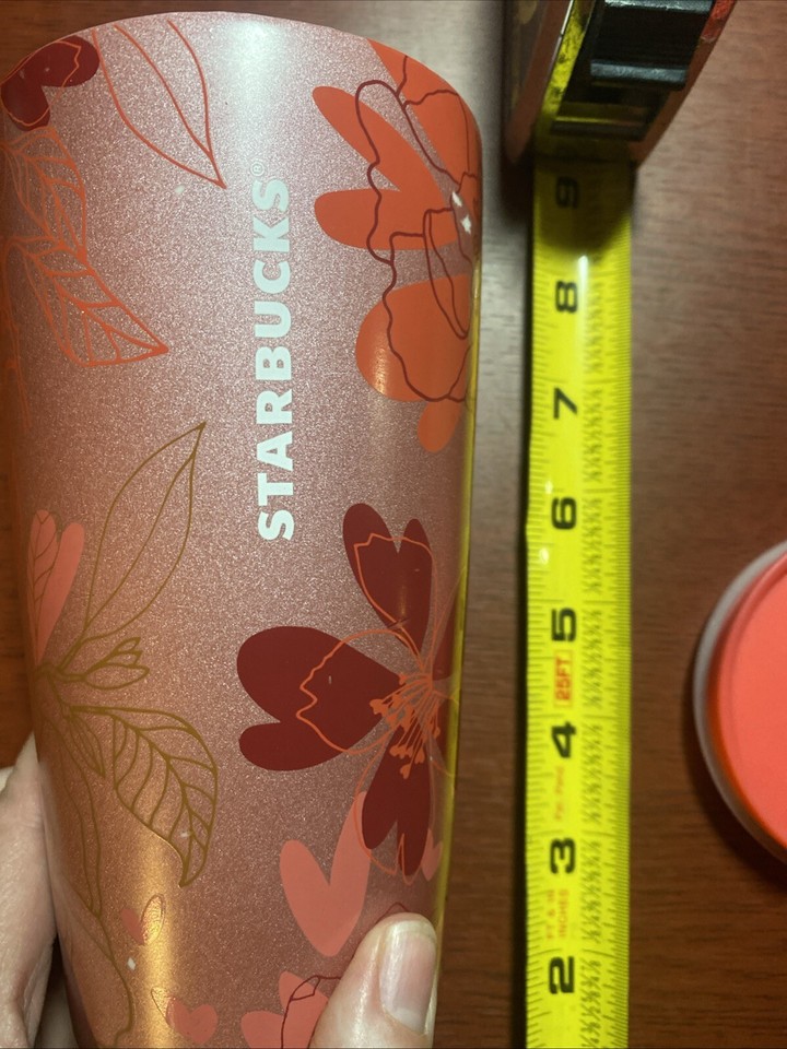 Starbucks Floral Tumbler 2020 Preowned Some Of The Paint Is Chipped eBay
