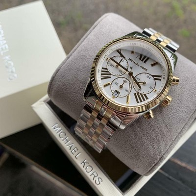 Michael Kors Lexington Two Tone Deals 