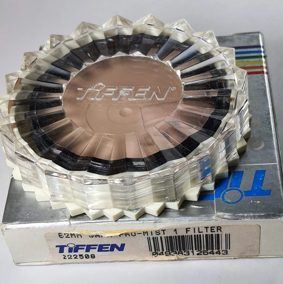 TiFFEN 62mm Warm Pro-Mist 1 62WPM1 62 mm E62 Authentic Warming Soften Skin USA - Image 2 of 4