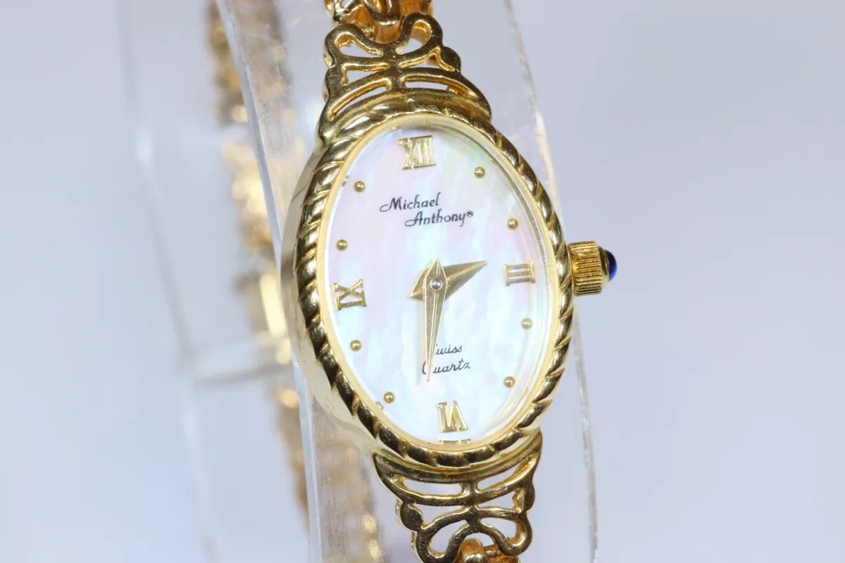 Michael anthony 14k best sale gold watch swiss quartz