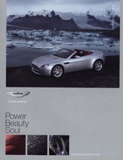 2007 Aston Martin: Power Beauty Soul Vintage Print Ad
